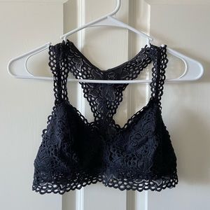 AERIE Racerback Black Lace Bralette🖤